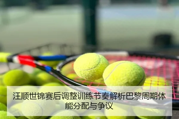 汪顺世锦赛后调整训练节奏解析巴黎周期体能分配与争议